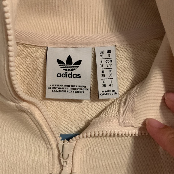 Adidas Originals Half Zip Sweater - Picture 3 of 4